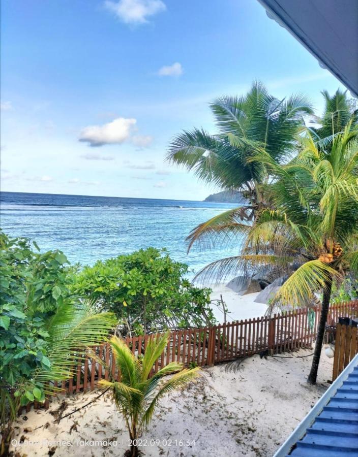 Roz A Mer - Beach Apartment Takamaka Exteriör bild
